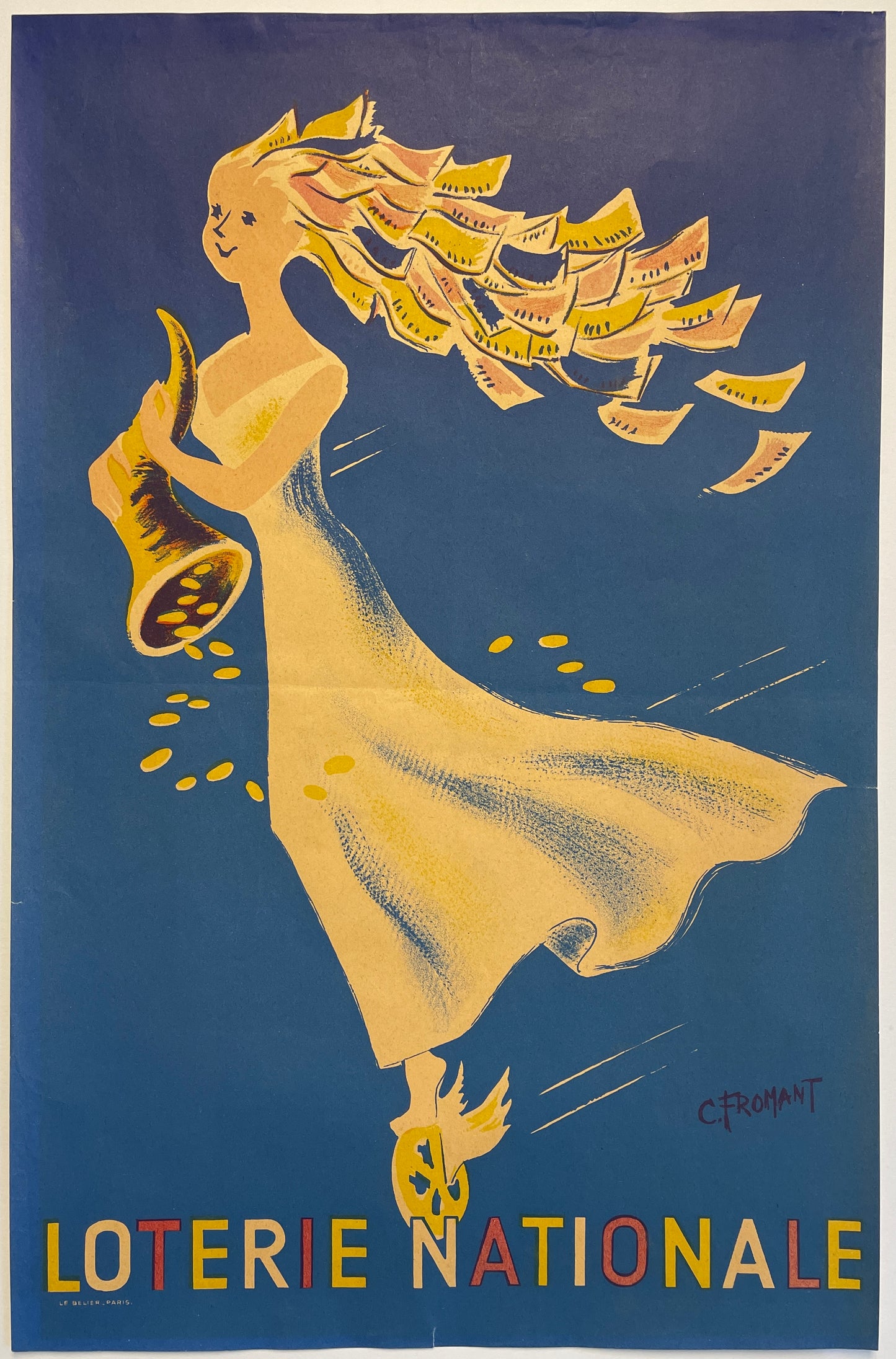 Loterie Nationale Goddess Poster