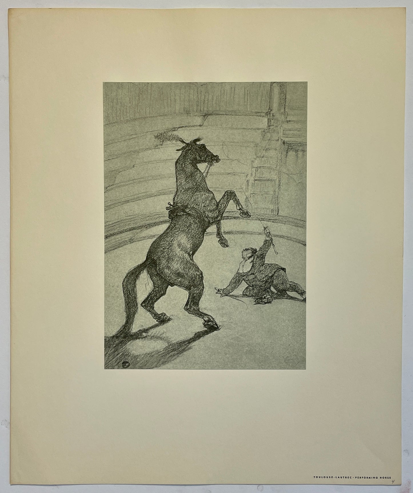 At The Circus: Performing Horse