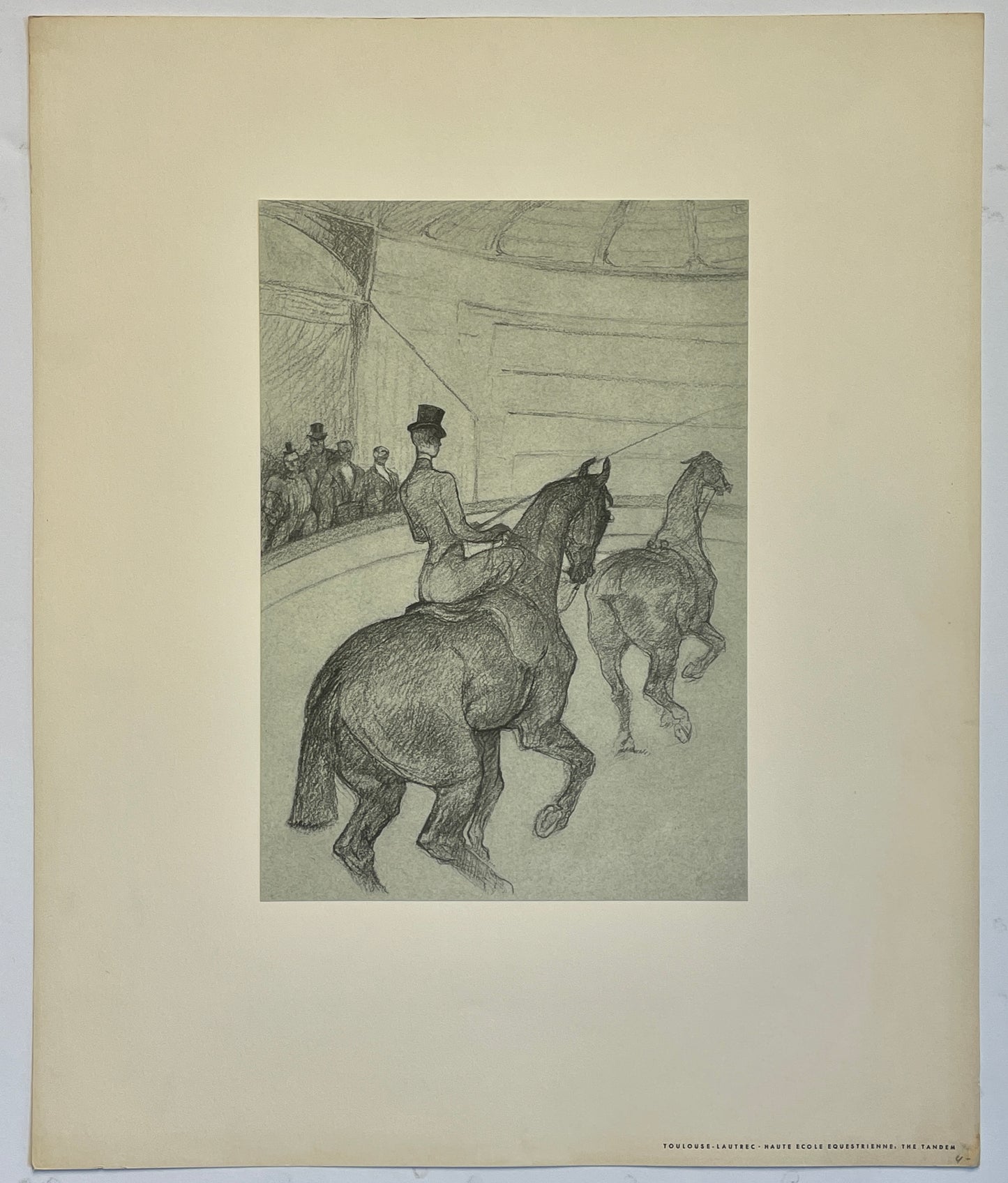 At The Circus: Haute École Equestrienne: The Tandem