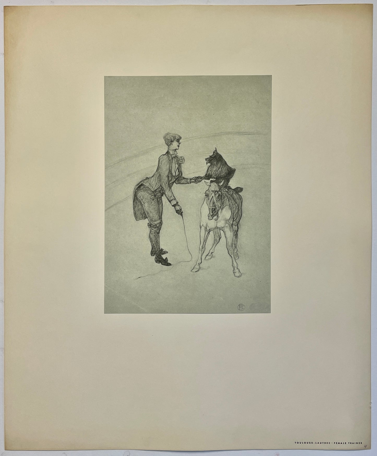 At The Circus: Female Trainer