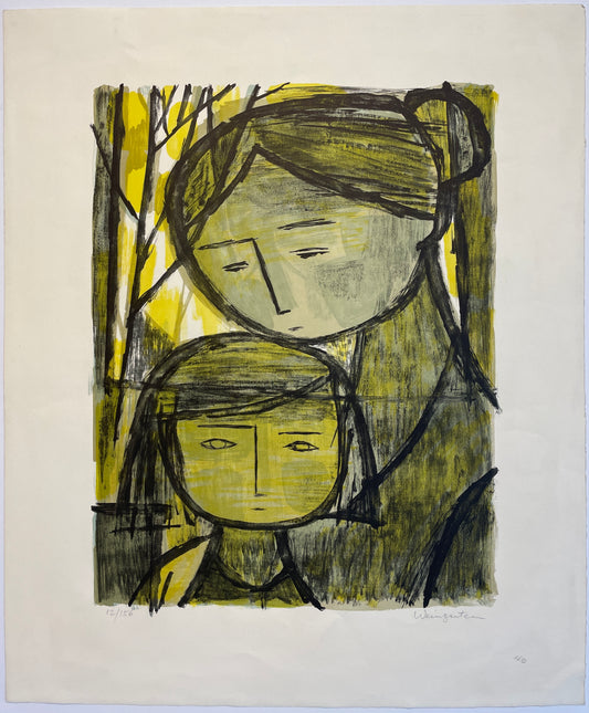 Hilde Weingarten Mother and Child Lithograph